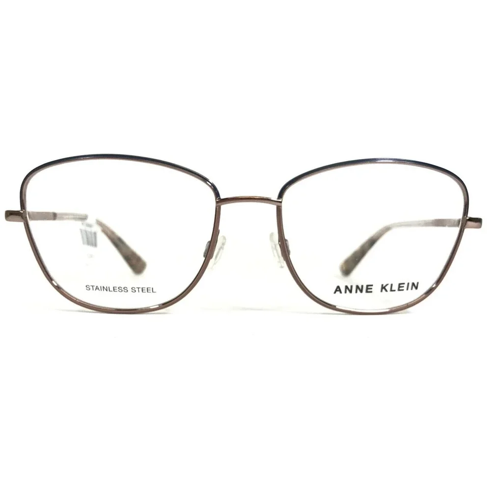 NWT Anne Klein AK5088 Mocha Cat Eye 54mm Eyeglasses